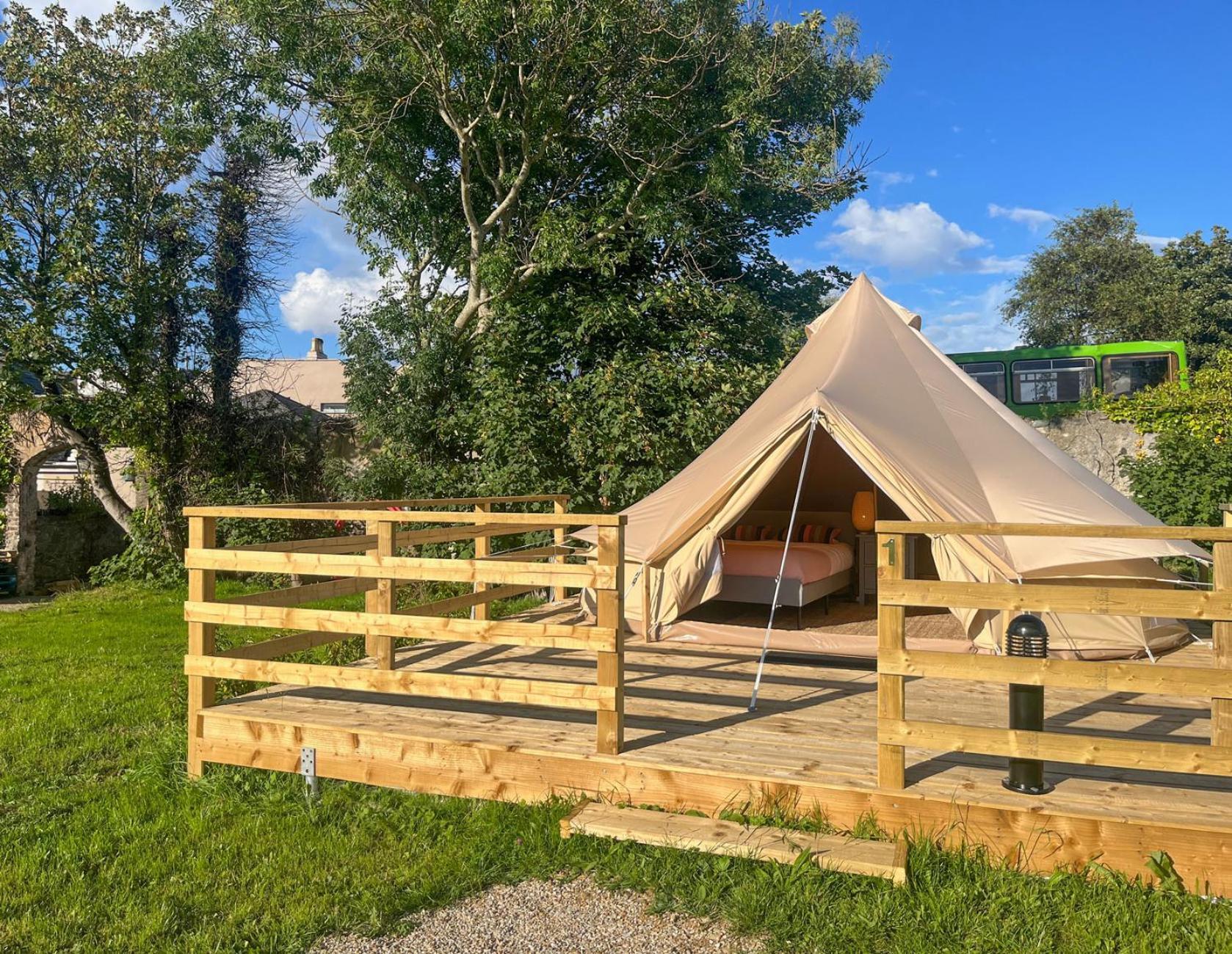 Glamping Tent 5 Tente de luxe Na Clocha Liatha